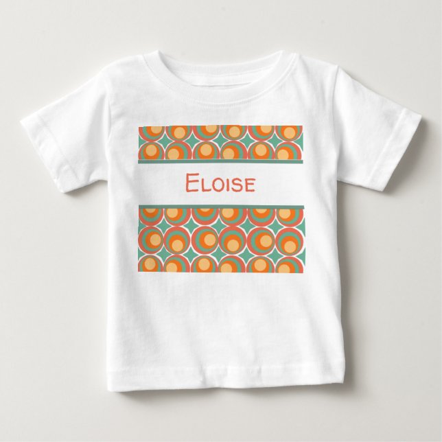 Retro Klöver T Shirt (Framsida)