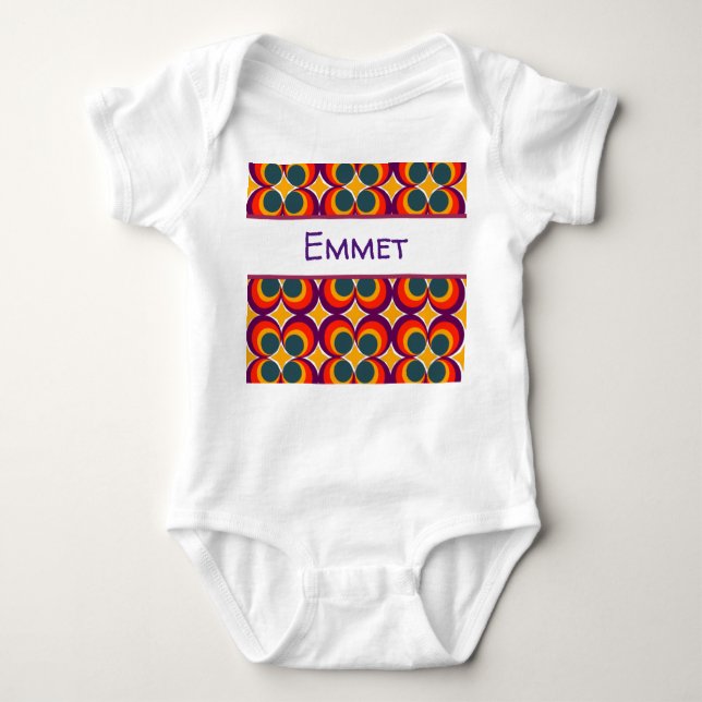 Retro Klöver T Shirt (Framsida)