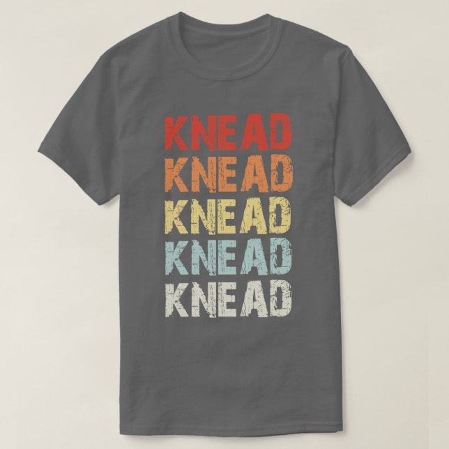 Retro Knead T Shirt (Design framsida)