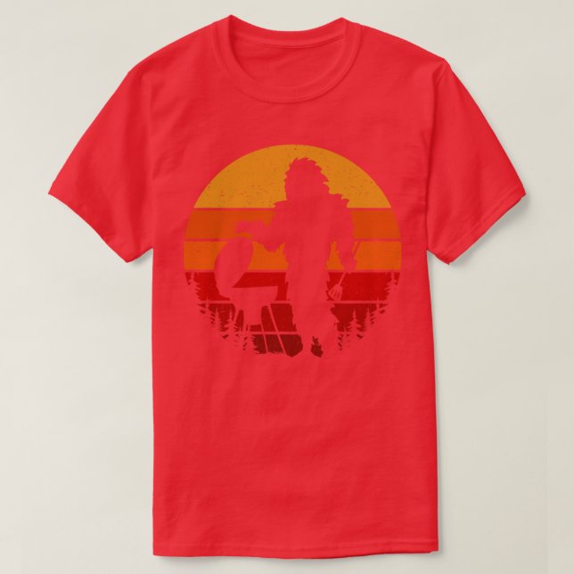 Retro-kokning T Shirt (Design framsida)