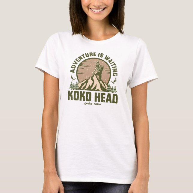 Retro Koko Head Hike T Shirt (Framsida)