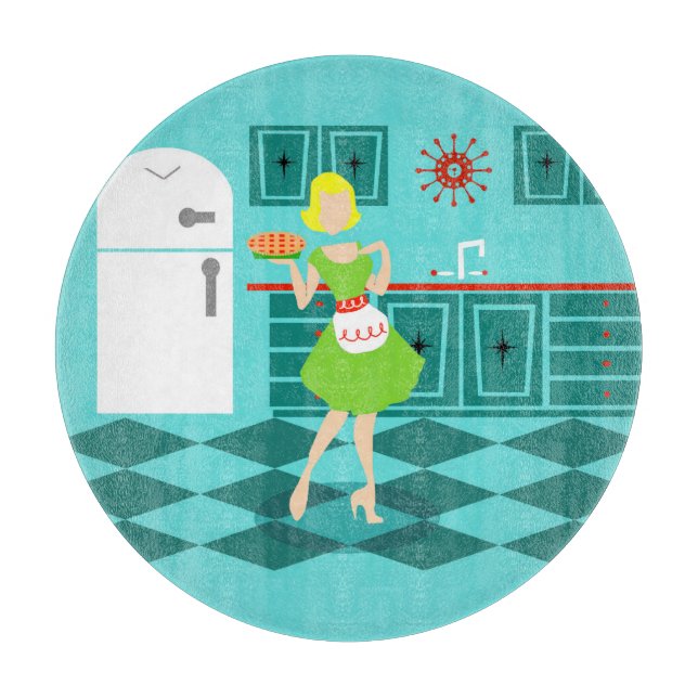 Retro kökskärbräda (Framsidan)