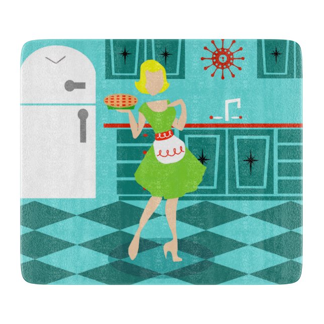 Retro kökskärbräda (Framsidan)