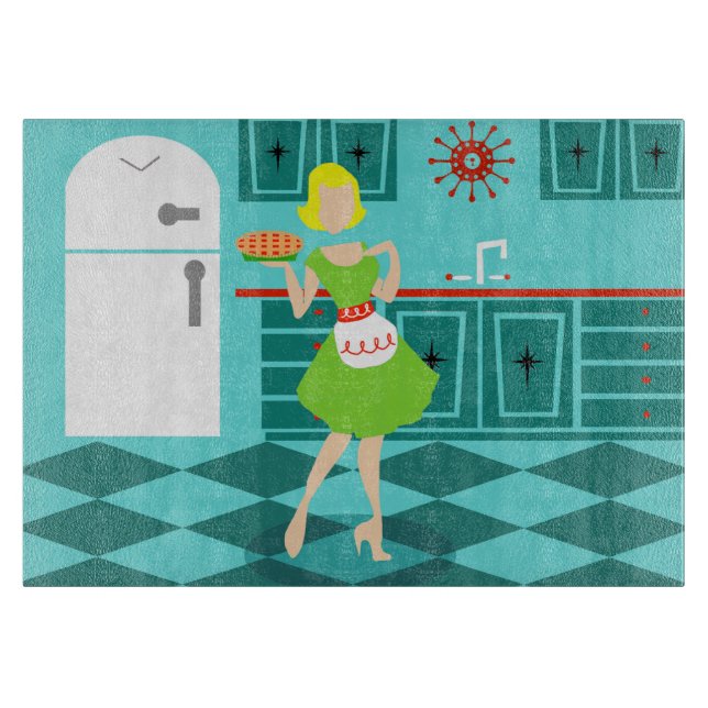 Retro kökskärbräda (Framsidan)