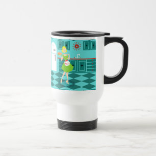 Retro köktravel mug resemugg