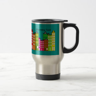 Retro konst för apotekTechtravel mug Resemugg