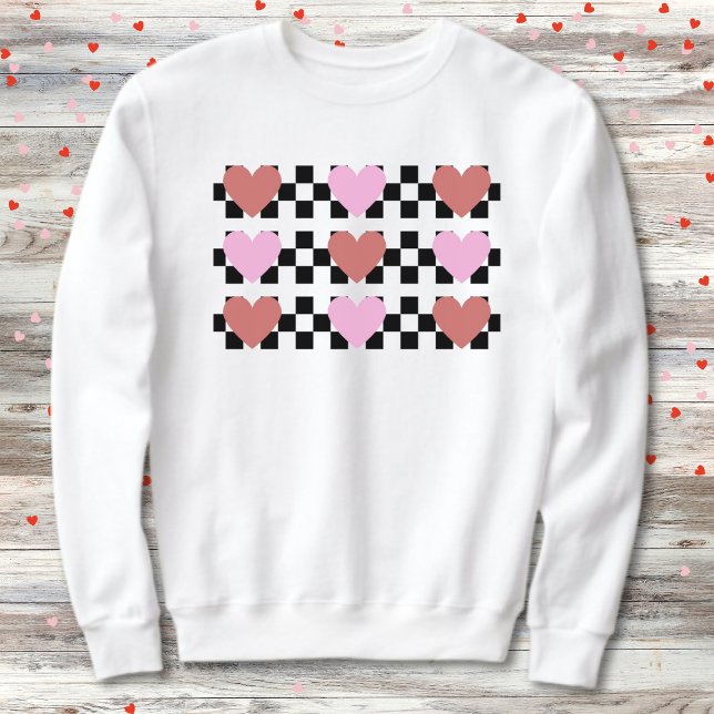 Retro-kontrollerat hjärta t shirt (Skapare uppladdad)