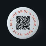 Retro Köp ett Drink Bachelorette Party QR Knapp<br><div class="desc">Ta en modern kontakt med bruds bachelorette firande med den här Retro-köparen Knappen för ett dryck-Bachelorette-partiet. Med den här kommandoknappen blandas vintagens estetik sömlöst med en contemporary-vrid, en snyggt-blå design visas och ett anpassade-QR-kod visas. Fånga kärnan av reflexer med ett modernt kant, skapar det som ett dynamiskt tillskott till dina...</div>