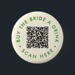 Retro Köp ett Drink Bachelorette Party QR Knapp<br><div class="desc">Ta en modern kontakt med bruds bachelorette firande med den här Retro-köparen Knappen för ett dryck-Bachelorette-partiet. Med den här kommandoknappen blandas vintagens estetik sömlöst med en contemporary-vrid, en snyggt-blå design visas och ett anpassade-QR-kod visas. Fånga kärnan av reflexer med ett modernt kant, skapar det som ett dynamiskt tillskott till dina...</div>