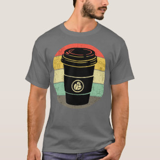 Retro Kopp i kaffe för alla kaffe Älskare 3 T Shirt