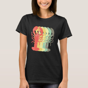 Retro Kräftor Kräftor Cajun Seafood Eat T Shirt