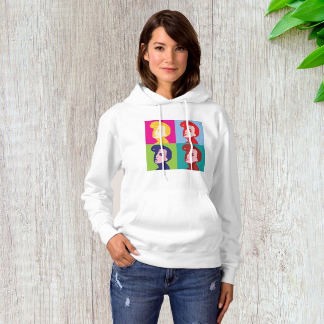 Retro Kvinnor Popkonst T Shirt (Skapare uppladdad)