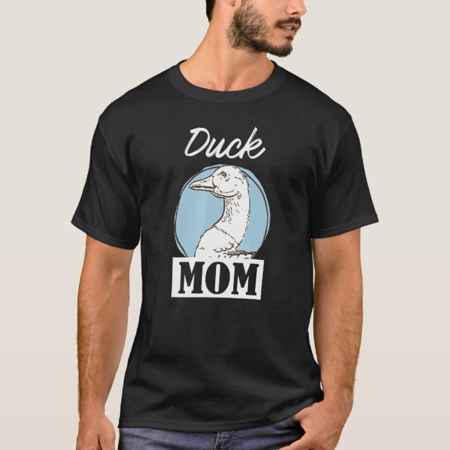 Retro Kyckling Älskare T-Shirt för Andmamma (Framsida)