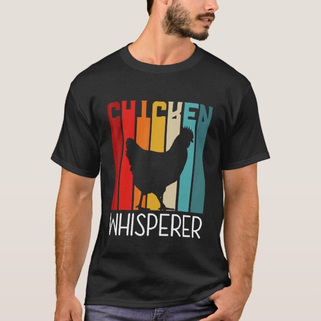 Retro kycklingflöjtare t shirt (Framsida)