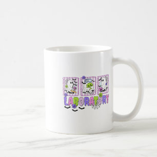 Retro Laboratory Halloween Ghost Lab Tech Medical Kaffemugg