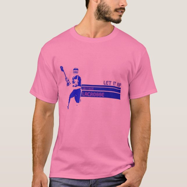 retro lacrosse tee shirt (Framsida)