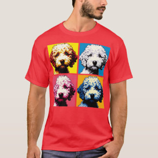 Retro Lagotto Romagnolo Art Cute Puppy T Shirt