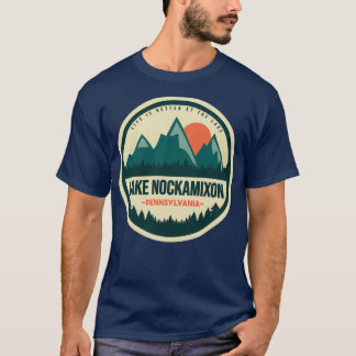 Retro Lake Nockamixon Pennsylvania T Shirt