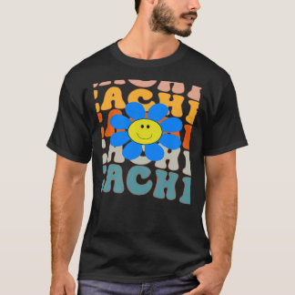 Retro Lärare Daisy Färgglad Åter till Skolan 3 T Shirt