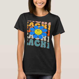Retro Lärare Daisy Färgglad Åter till Skolan 3 T Shirt