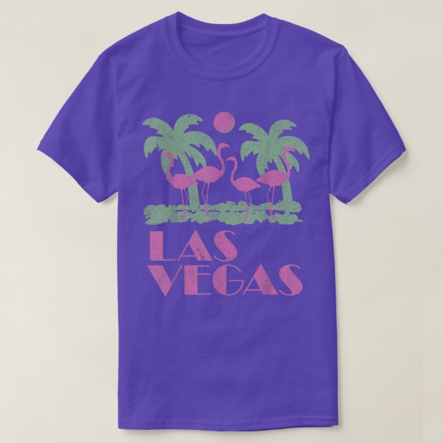 Retro Las Vegas T Shirt (Design framsida)