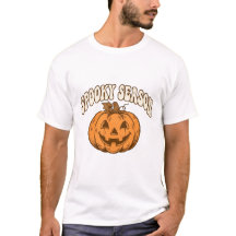 Retro läskig säsong Pumpa Tröja - Vintage Groovy