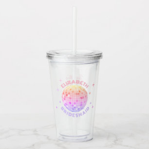 Retro Last Disco Bachelorette Helg-partis förmån Take Away Mugg
