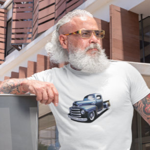 Retro Lastbil Fana – Anpassningsbar t-shirt