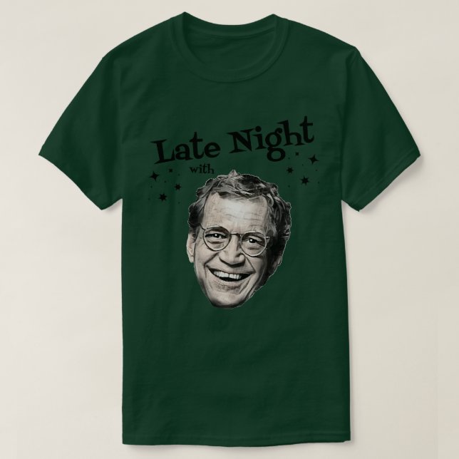 Retro Late Night TV  248 T Shirt (Design framsida)