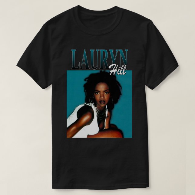 Retro Lauryn Backe&x27;s Gift Fugees 90s Fläkt Hip T Shirt (Design framsida)