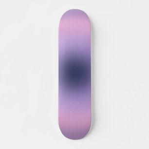 Retro Lavender Lila-övertoning Mini Skateboard Bräda 18,5 Cm
