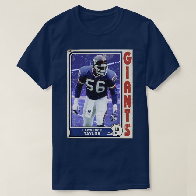 Retro Lawrence Taylor Trading d T Shirt (Design framsida)