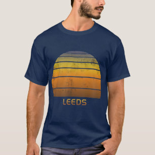 Retro Leeds Förenade kungariket T Shirt