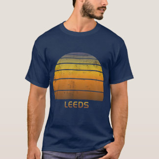 Retro Leeds Förenade kungariket T Shirt