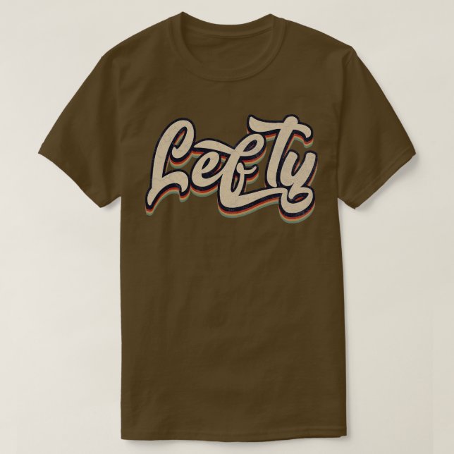 Retro Lefty T Shirt (Design framsida)