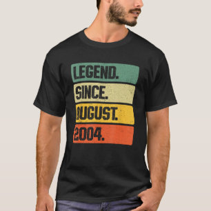 Retro Legend sedan augusti 2004 19 år gammal 19:e T Shirt