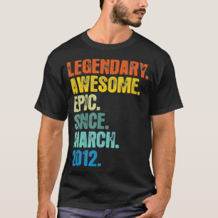 Retro Legendary sedan mars 2012 t 9 år gammal Shirt