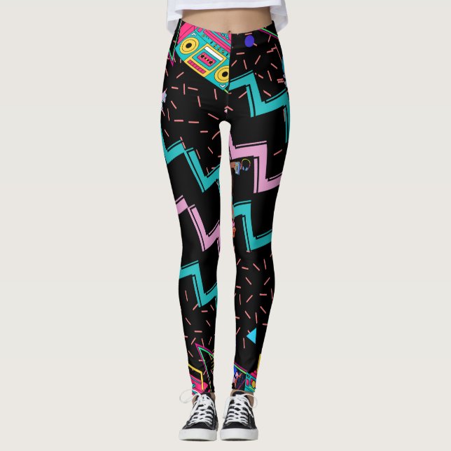 Retro Leggings på 90-talet (Framsida)