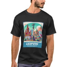 Retro Leipzig Siluett