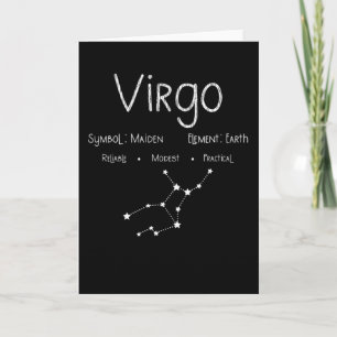Retro Lejon Stjärntecken Konstellation Astrologi P Kort
