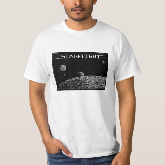 RETRO LEKAR - STJÄRNAFLYGSKJORTA T SHIRT (Framsida)
