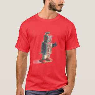 Retro Leksak Robot T Shirt