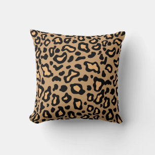 Retro Leopard Animal Print Dekorativ kudde Gift