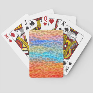 Retro Leopard Print Skin 2 Casinokort