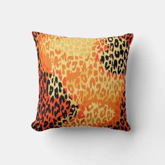 Retro Leopard Skriv ut och Modern design Kudde