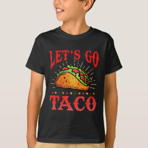 Retro Lets Go Taco Tröja Rolig Lets Go Taco För Mi