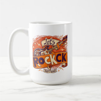 Retro Let's Rock Kaffemugg