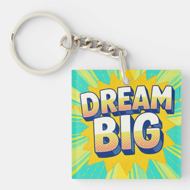 Retro lettering dream big text (Framsidan)