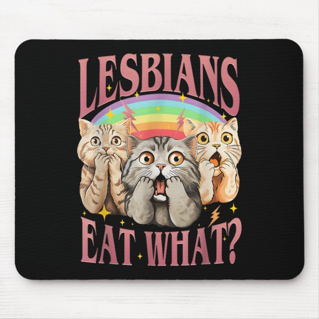 Retro Lgbt, ät vilken katt Lesbisk Pride månad lik Musmatta (Framsidan)