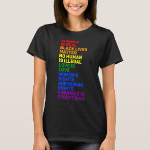 Retro LGBT, om du vill ha Flagga Gay och Lesbisk P T Shirt